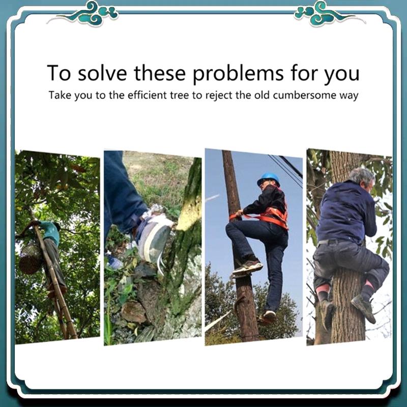 Harness Climbing Adjustable - Reliable Adjustable Tree Climbing Spikes For