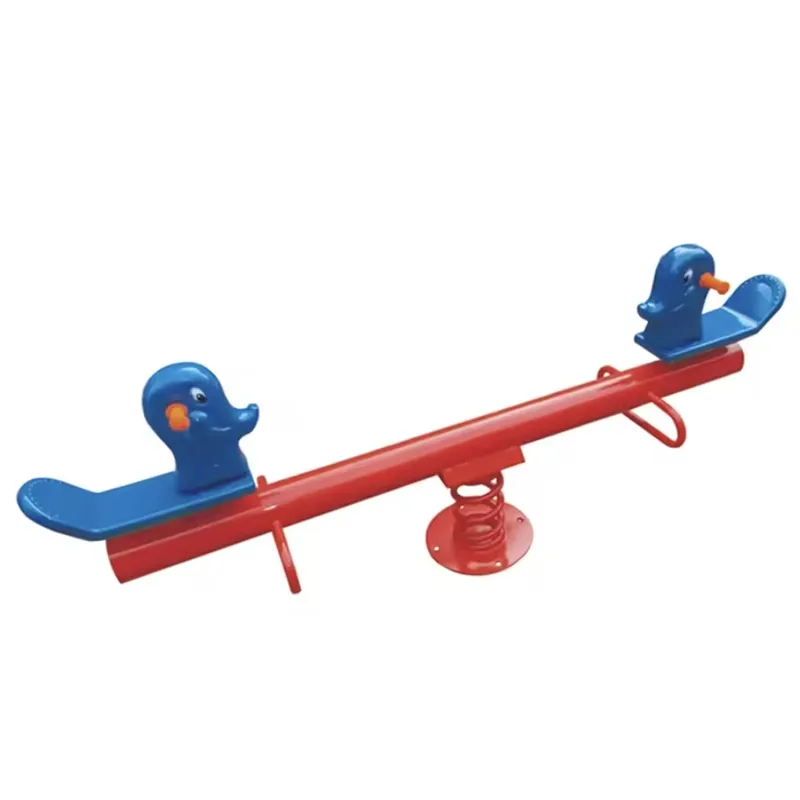 Outdoor Adventure Center - Modern Commercial Playground Seesaw Safe Metal