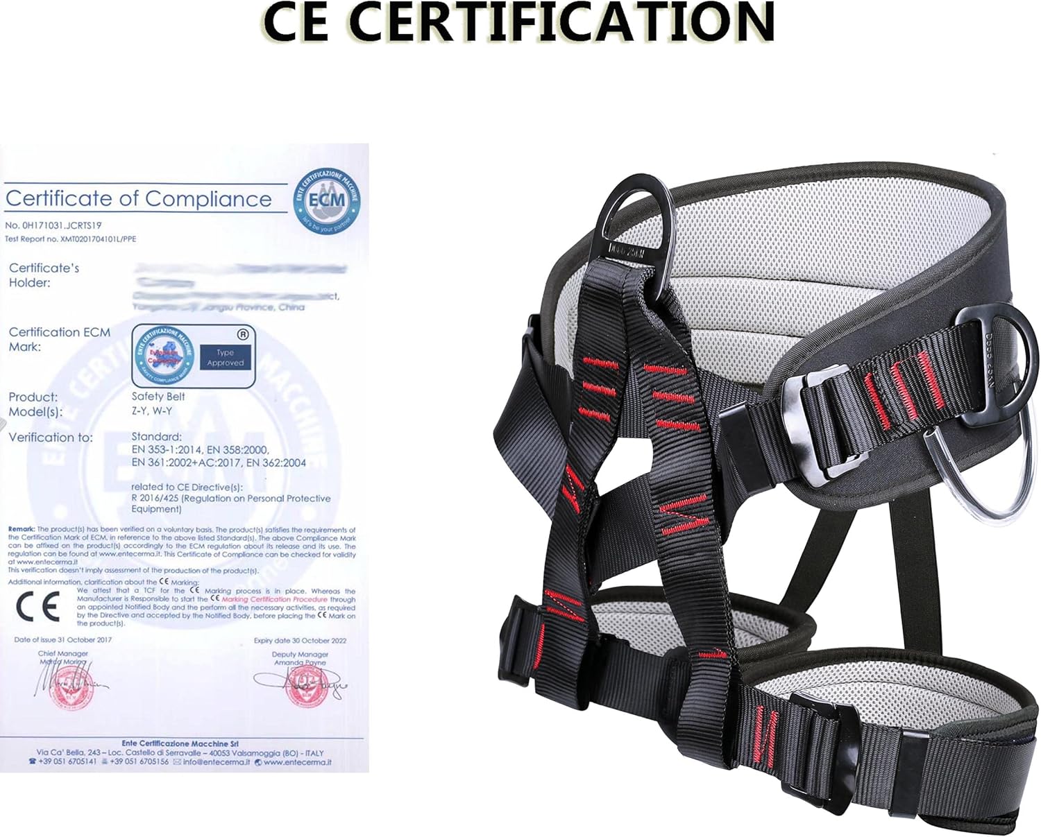 Adjustable climbing harness Fo - Harness Climbing Adjustable review and price
