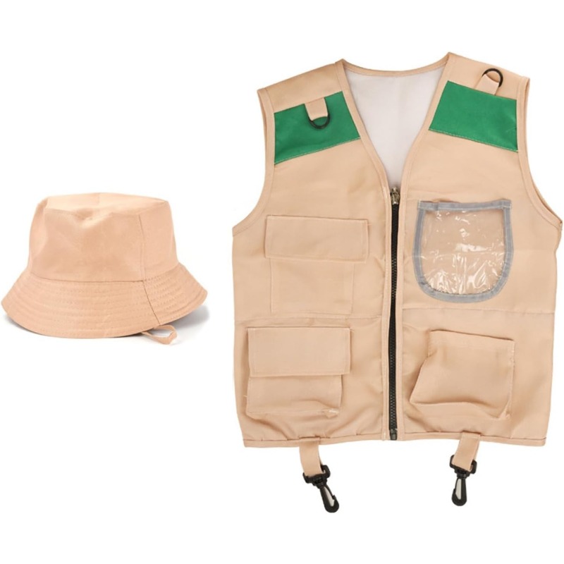 Safari Costume with Cargo Vest - Outdoor Adventure Girls review and price