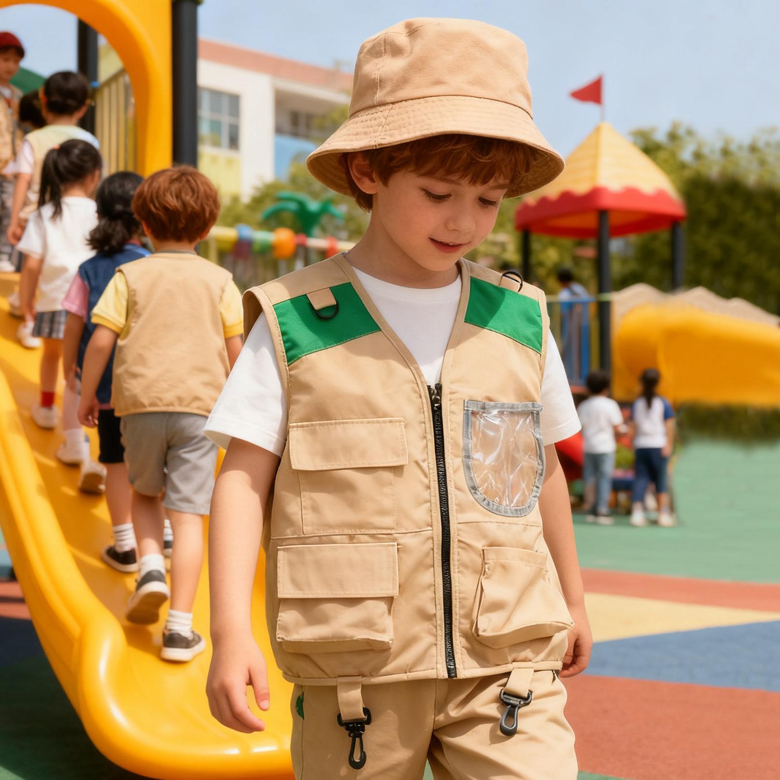 Kids Explorer hat and vest Cos - Outdoor Adventure With Kids review and price