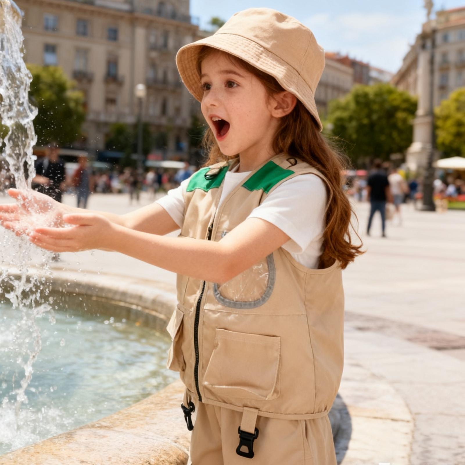 Kids Explorer hat and vest Cos - Outdoor Adventure With Kids review and price
