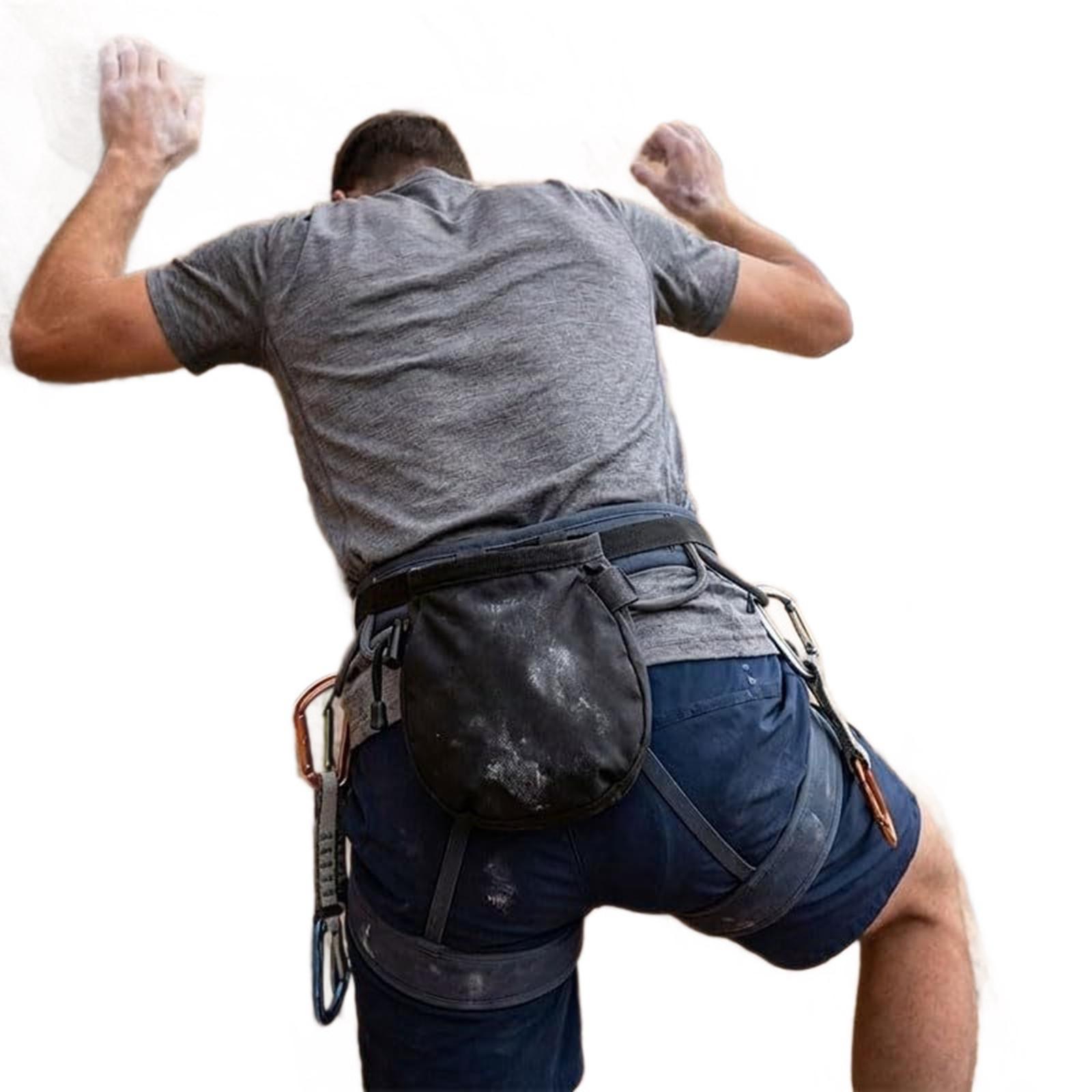 Chalk Bag for Rock Climbing Ad - Harness Climbing Adjustable review and price