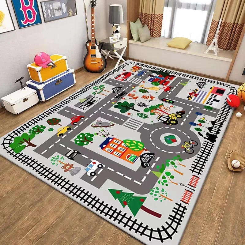 Colorful Kids City Map Play Ma - Outdoor Adventure With Kids review and price