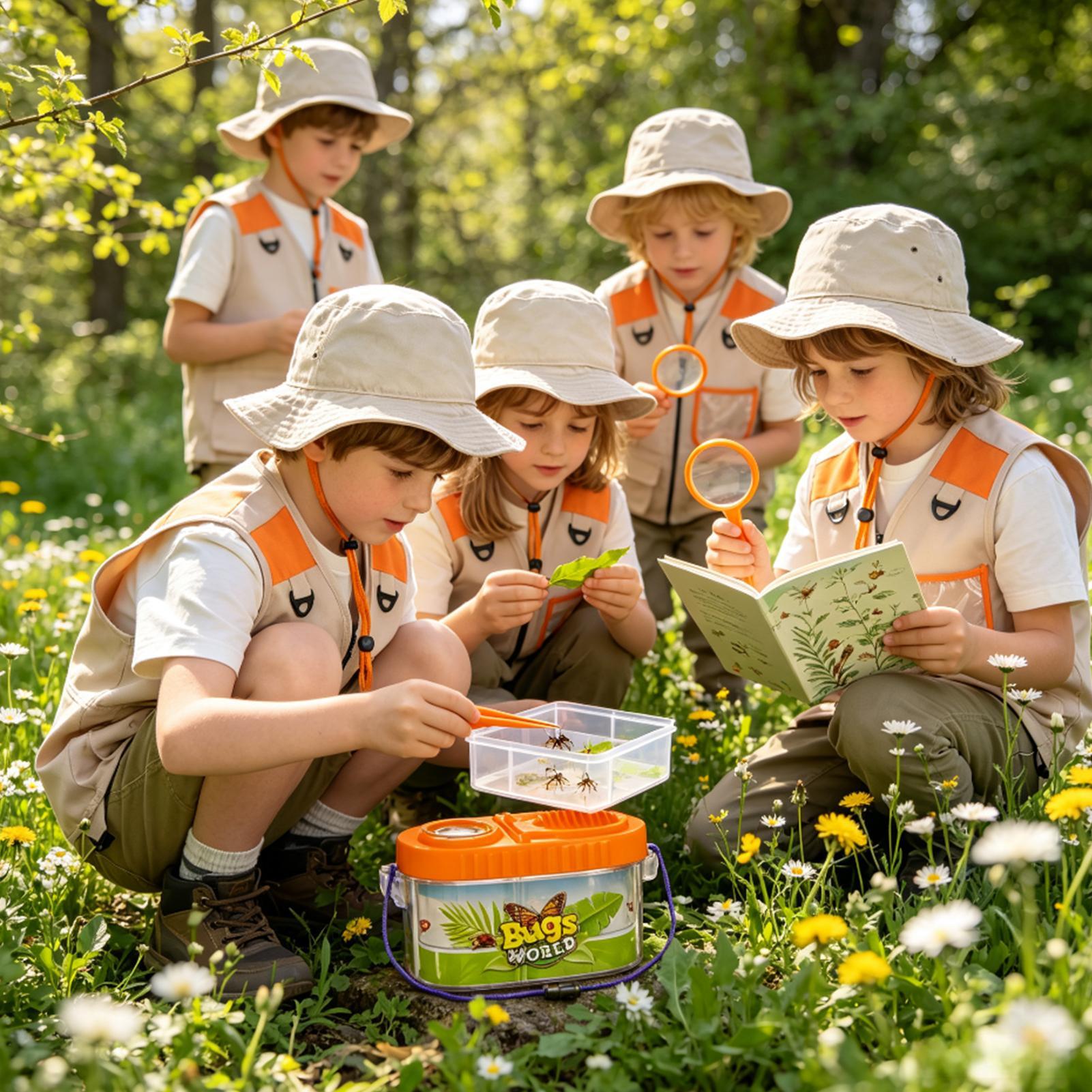 Kids Adventure Kit With Magnif - Outdoor Adventure Girls review and price