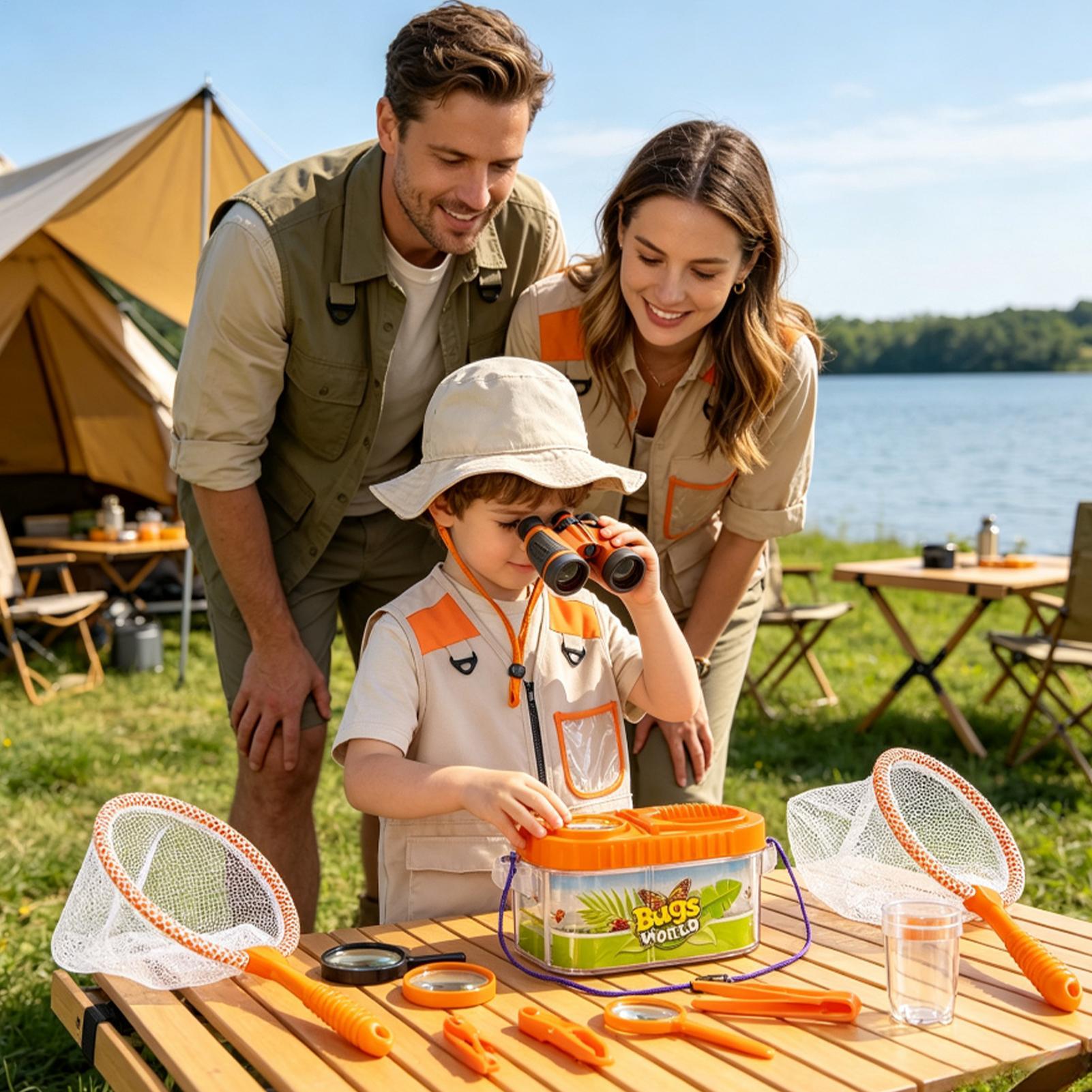 Kids Adventure Kit With Magnif - Outdoor Adventure Girls review and price