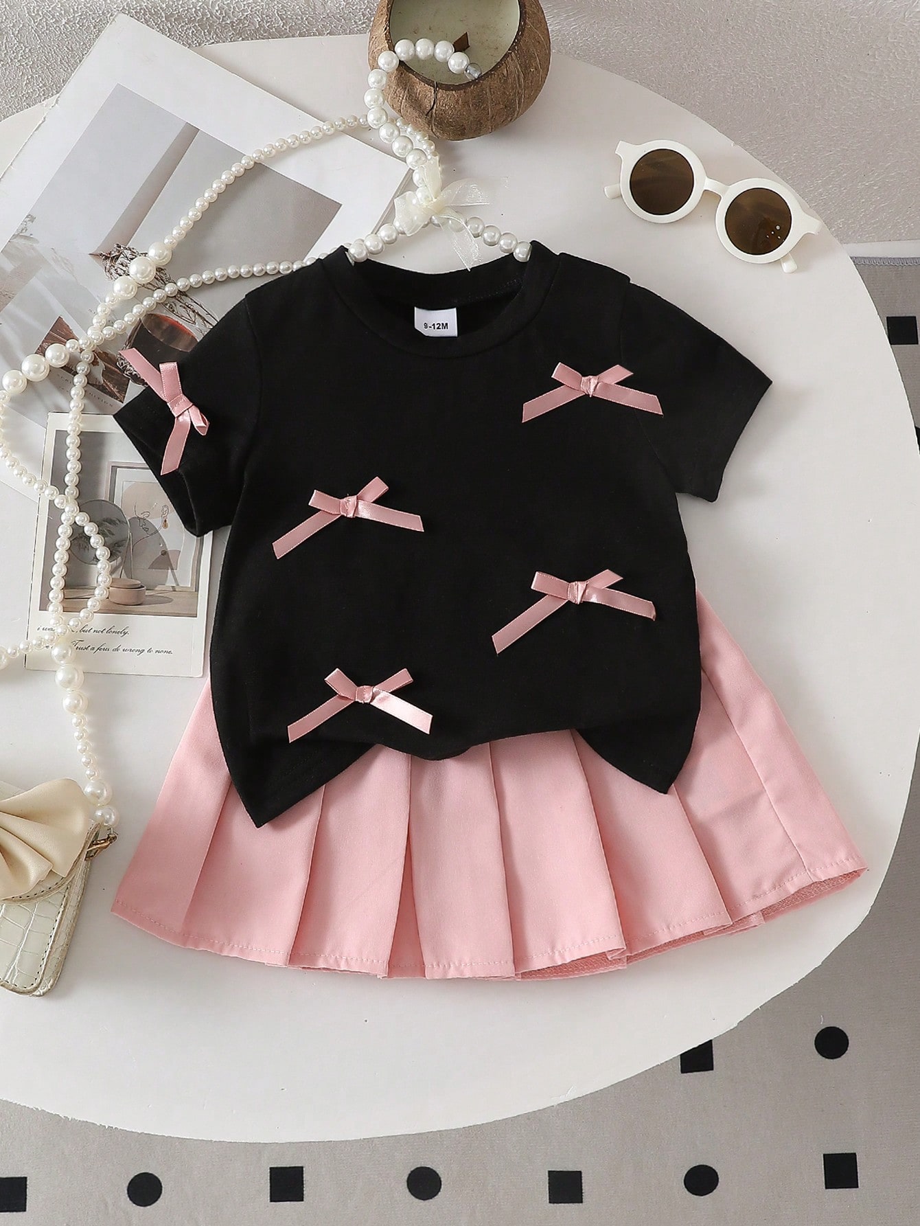 Two-piece baby girl 3D bow cas - Outdoor Adventure Girls review and price