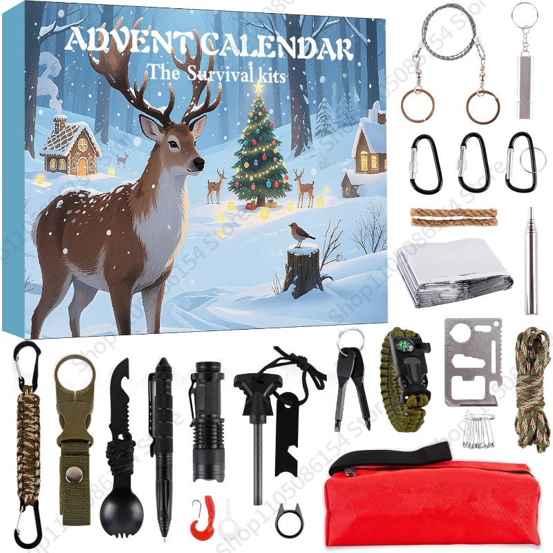 Outdoor Survival Tools Set Mul - Outdoor Adventure Box review and price