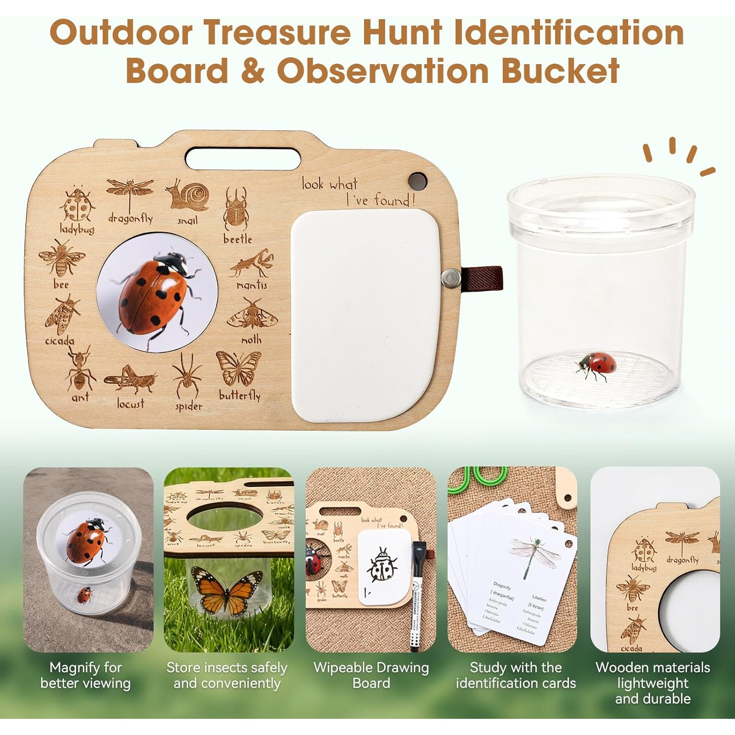 Bug Catcher Kit for Kids with  - Outdoor Adventure Girls review and price