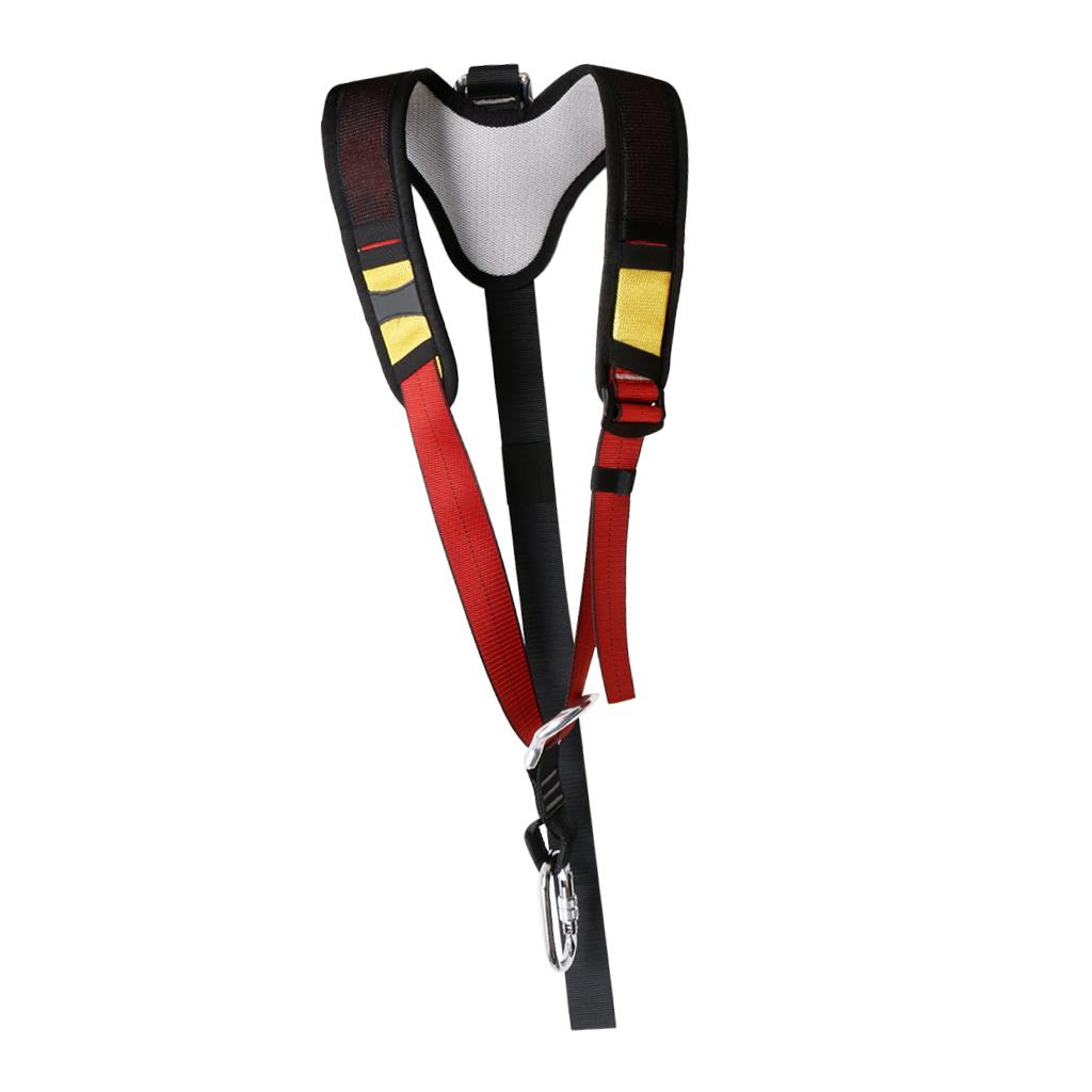 Black Polyester Harness Should - Harness Climbing Adjustable review and price